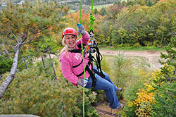 Zip Lining Photo